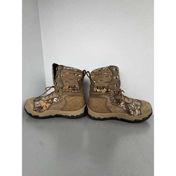 Lacrosse Windrose Boots Mens 12 Realtree Camo Winter Hunting 1000g Waterproof 8\